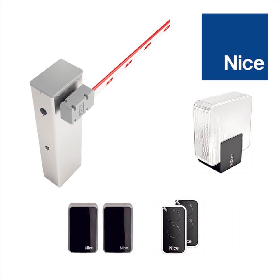 Nice Wide M Otomatik Kollu Bariyer - Antrasit Gri (5 MT) (Kit 2)